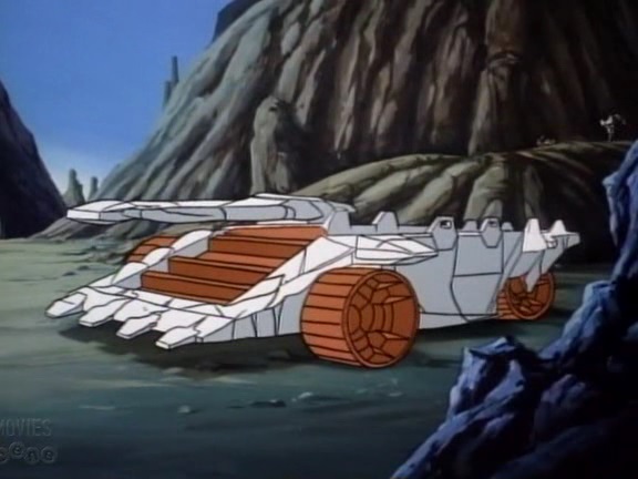Boulder's Rock Pot vehicle in GoBots: Battle of the Rock Lords