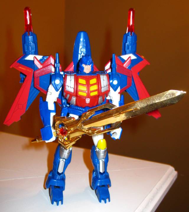 Timelines Metalhawk and the gold Prime Sword