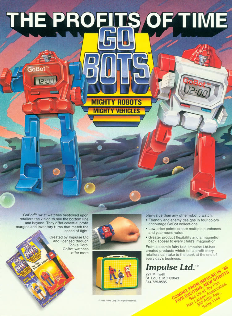 GoBot watches ad