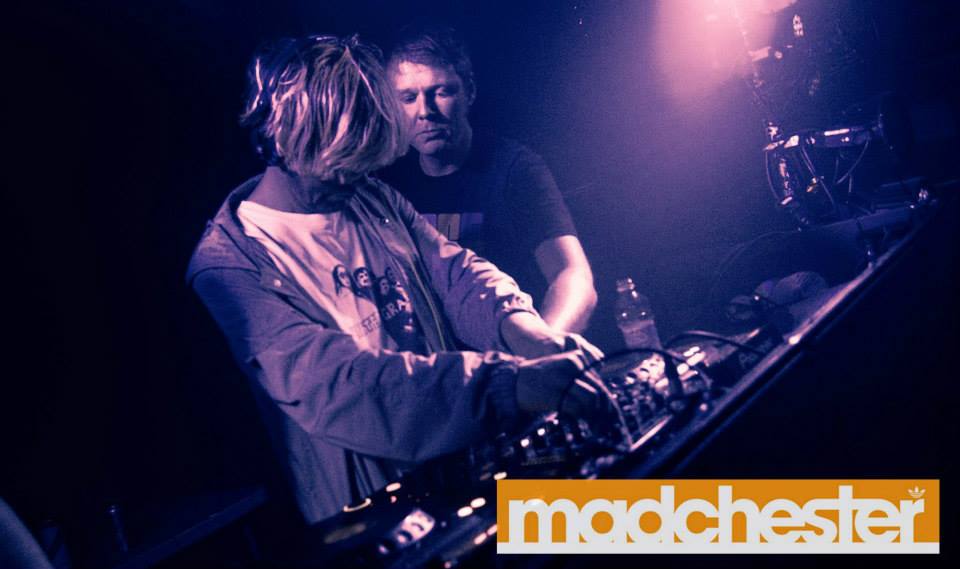 Tim burgess Djing with Paul Delaney at club madchester.jpg