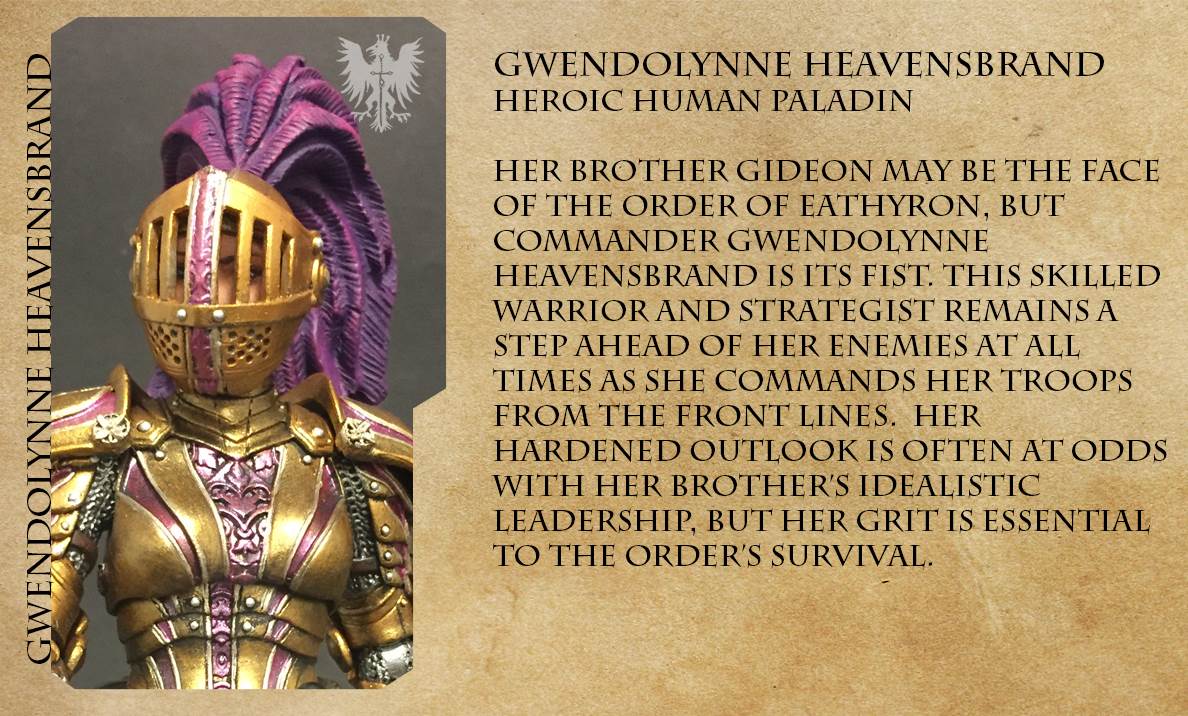 Gwendolynne Heavensbrand biography