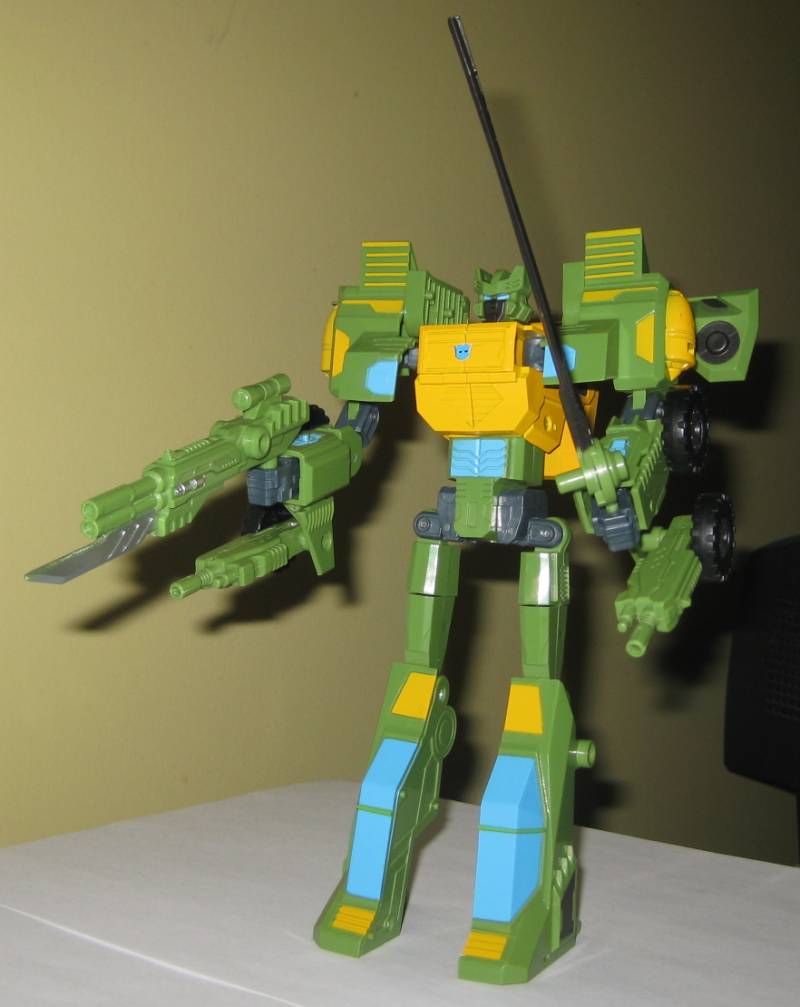 Green Ghost in robot mode