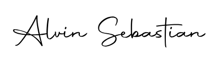 Signature Of Alvin Sebastian