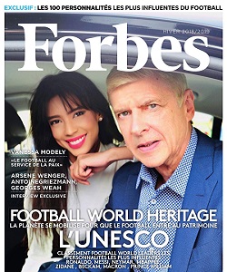 Rani Vanouska and Arsène Wenger on Forbes cover .JPG