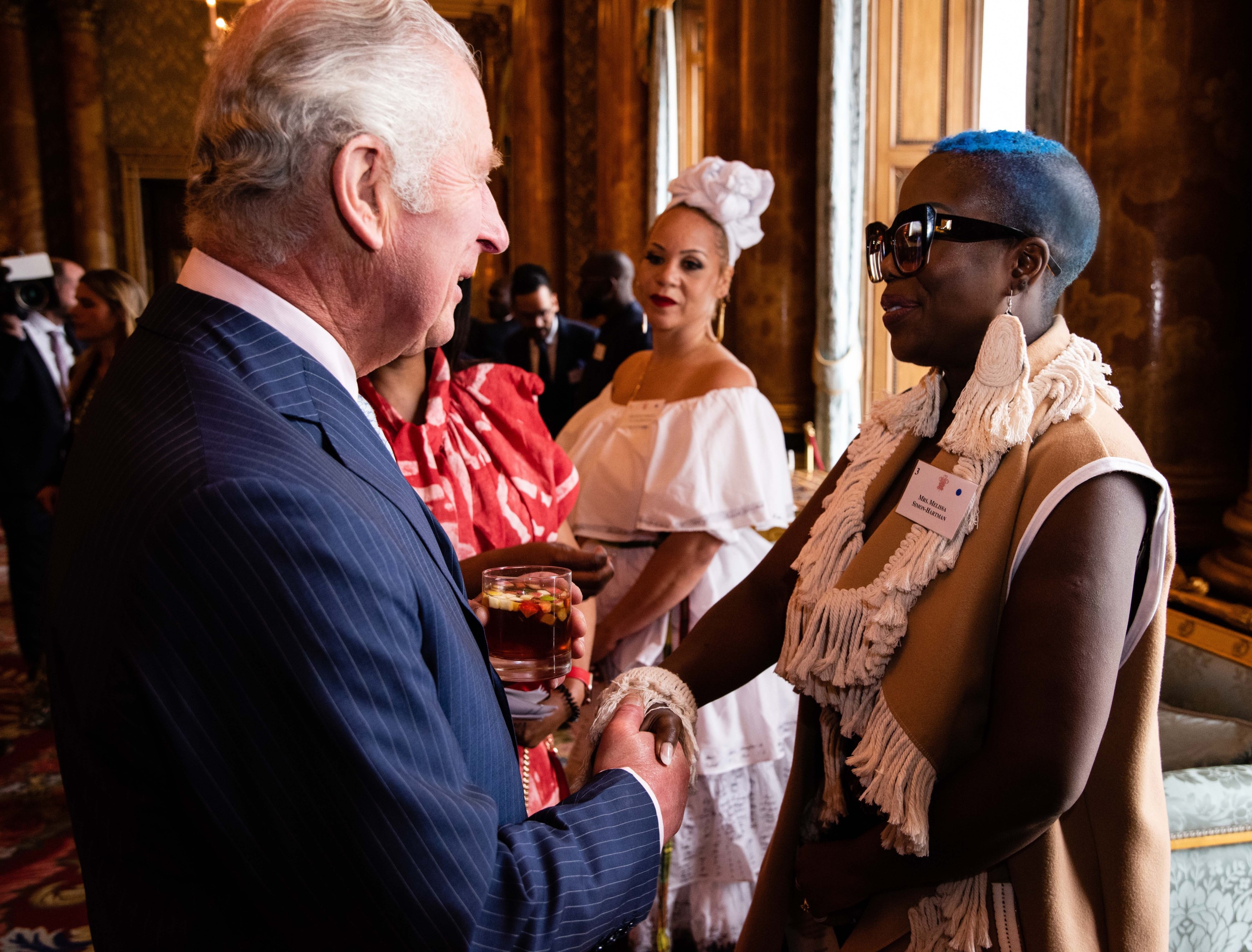 Melissa Simon-Hartman met with HRH Prince Charles at Buckingham Palace