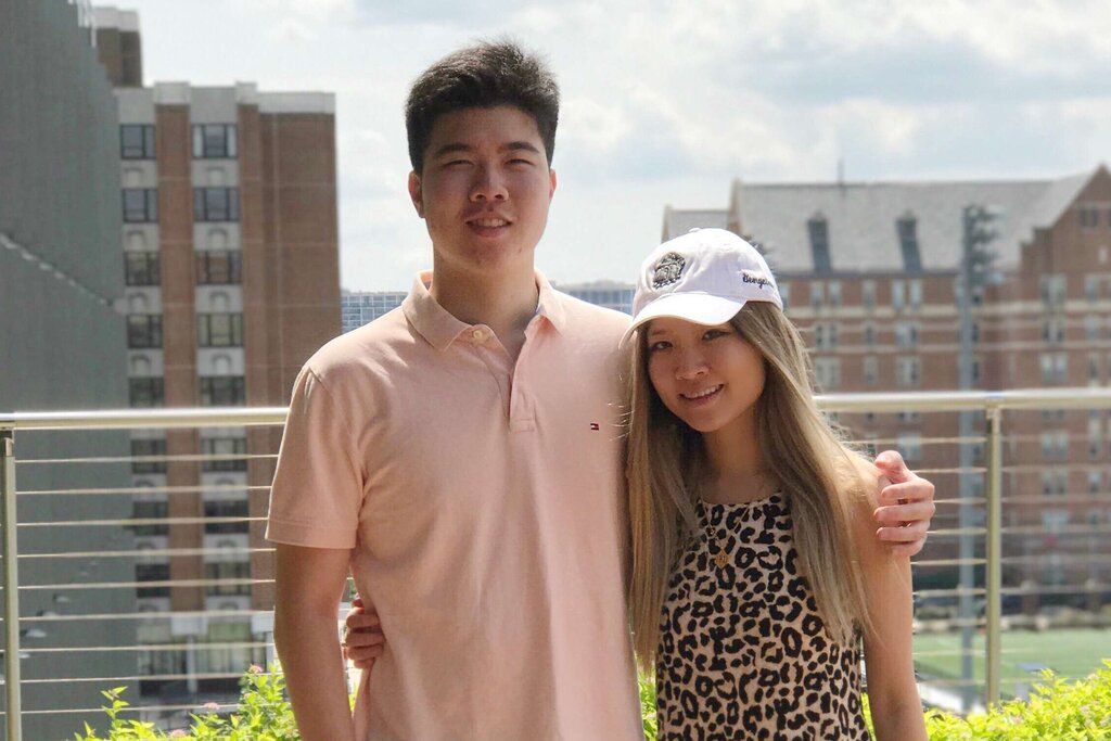 Victor and Cynthia Liu in 2017