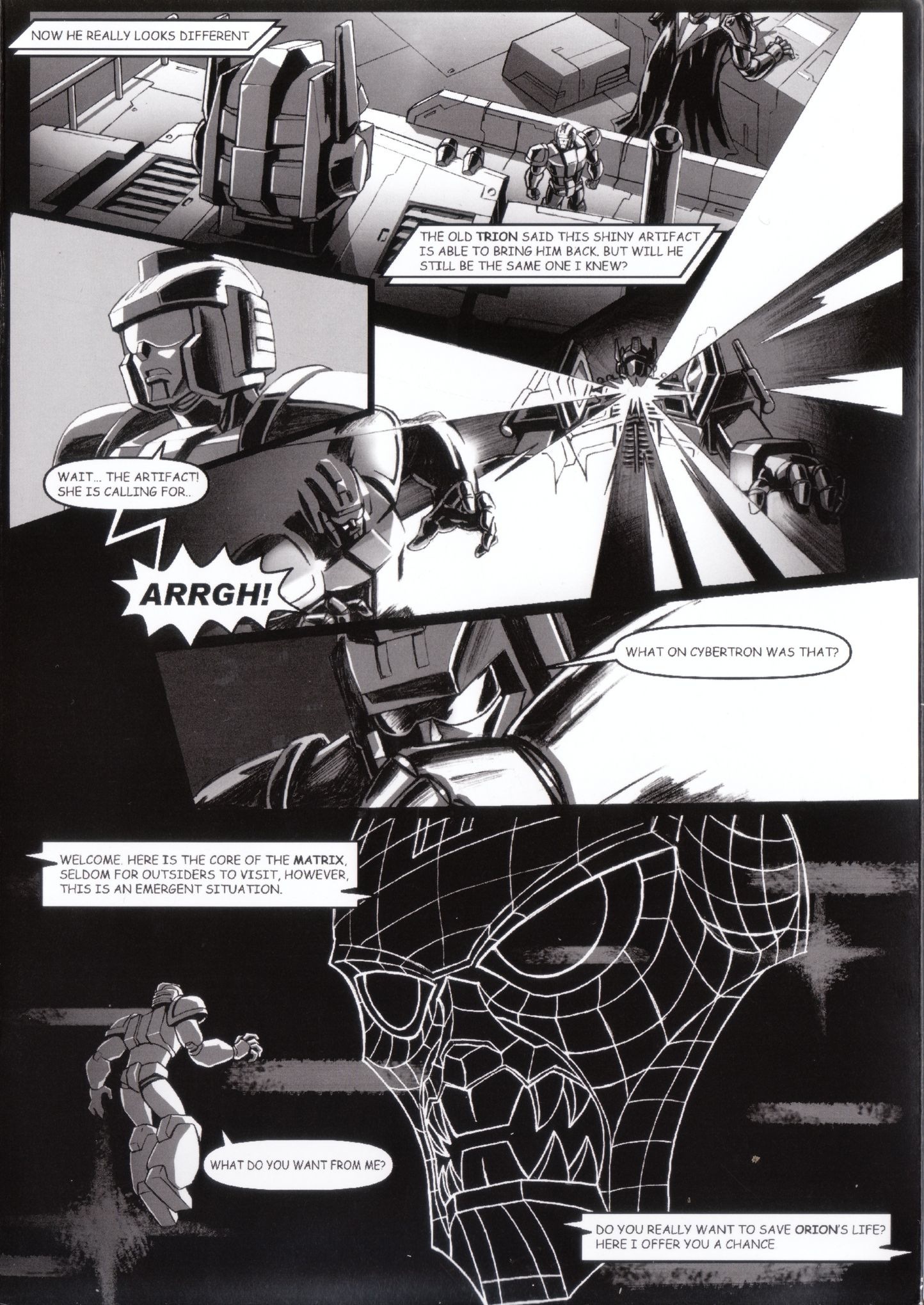 TFClub Battle Rollar comic page 3