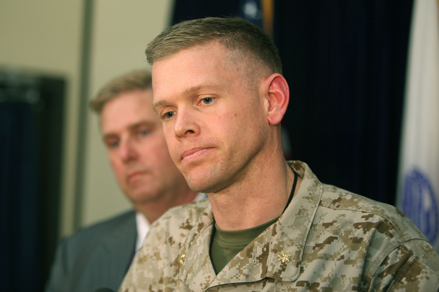 Major Jeffrey Groharing USMC, a Guantanamo Prosecutor.
