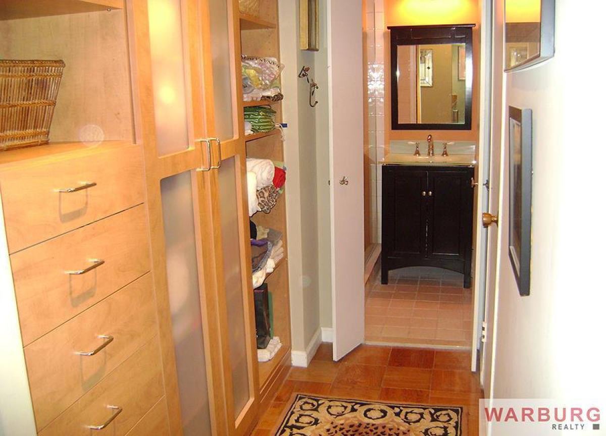 Closet, bathroom and hallway in Pamela Wallin's Central Park aparment.jpg.jpg