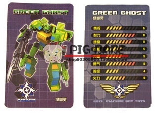 Green Ghost card