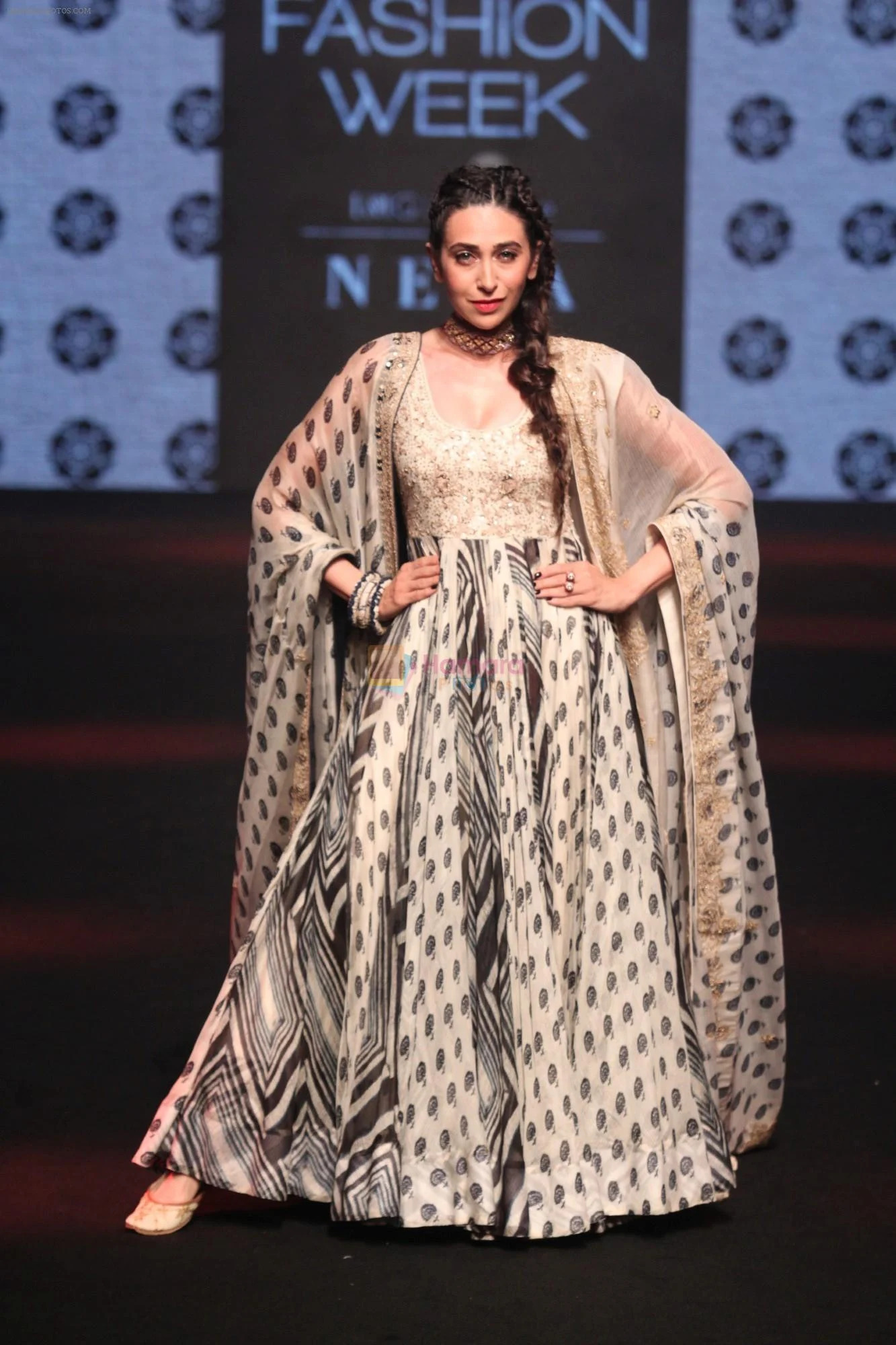 Karisma Kapoor at Lakme Fashion Week 2019
