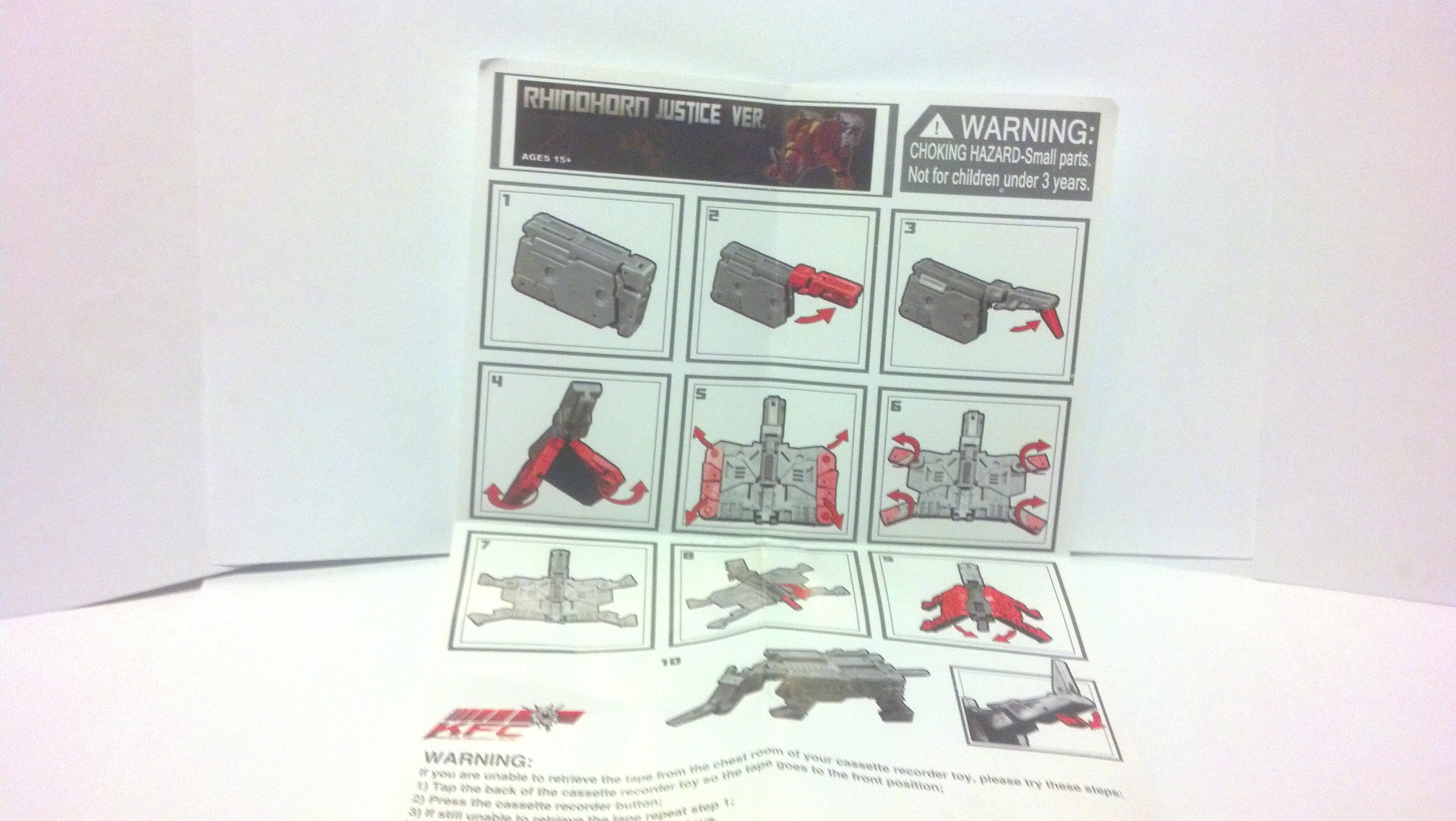 Rhinohorn Justice Version instructions