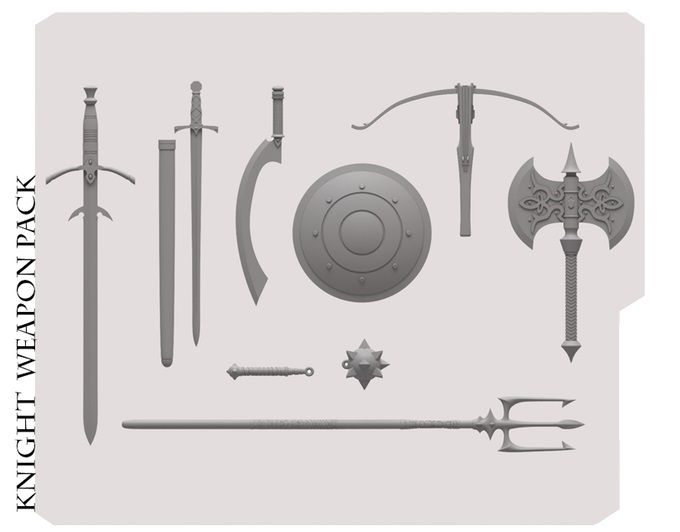 Knight Weapon Pack
