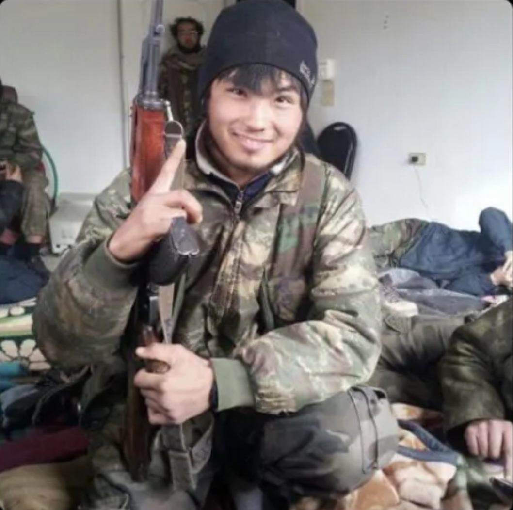 Baurzhan Kultanov provided this photo of him, in Syria, in 2014.