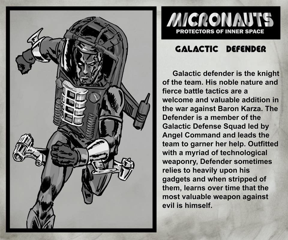 Galactic Defender fan biography