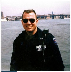 Vincent Danz in his NYPD uniform